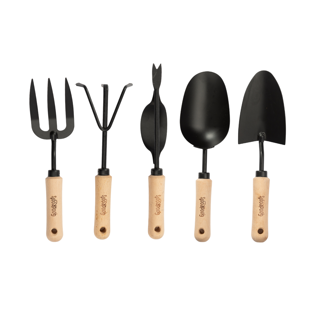 Garden Tool Set 5 Piece Good Roots Store garden-tool-set-5-piece-good-roots-store